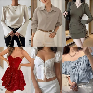 Abiti e <span class=keywords><strong>Vestiti</strong></span> Vintage in Pizzo di <span class=keywords><strong>Cotone</strong></span> per <span class=keywords><strong>Donna</strong></span> di Alta Qualità, Vendita all'Ingrosso, Opzioni di Seconda Mano, Spedizione Casuale - Product Image 5