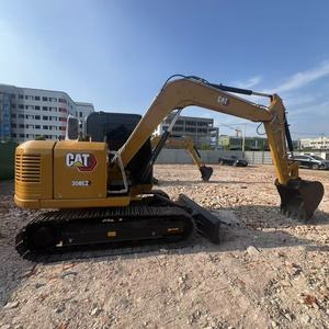 Excavatrice Caterpillar d'occasion 8 tonnes avec bonne garantie, modèles CAT 308E2, CAT 307E, 306E, 305. Petites machines de terrassement Caterpillar d'occasion. - Product Image 4