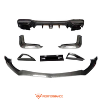 Pièces automobiles, style B, accessoires de voiture en fibre de carbone pour Mercedes Benz GLE SUV, lèvre avant modifiée, diffuseur arrière, kit carrosserie
