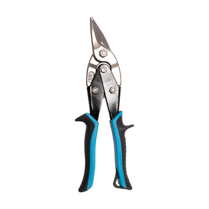 FIXTEC <strong>Hand</strong> Tools 10 Inch Heavy Duty Chrome Vanadium Steel CRV <strong>Left</strong> Straight <strong>Right</strong> Aviation <strong>Tin</strong> <strong>Snips</strong> for Cutting Metal Sheet - Product Image 4