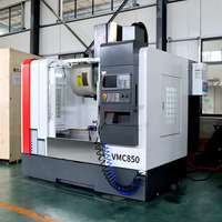 Centre d'usinage vertical WOJIE VMC850 BT40 24 outils ATC 11kW, machine de fraisage CNC, prix usine avec CE ISO