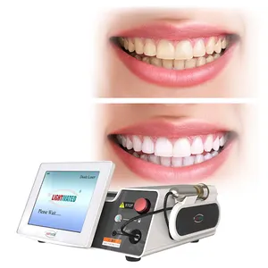 Teeth white Portable 1470nm 980nm diode laser in dentistry for soft tissue surgery / periodontics / endodontics / oral treatment