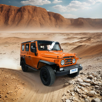 BAIC 212 Sniper 4*4 SUV Off-Road Murah Buatan Cina 2.4T Empat Zona Kondisi Baru Kendaraan Off-Road Tangguh