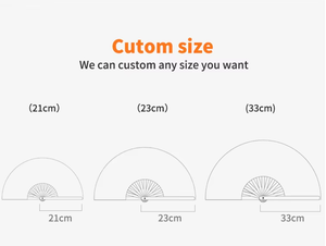 พัดพับลายแมลงปอแบบจีนเซน ด้ามไม้ไผ่ ผ้าโพลีเอสเตอร์ผสมฝ้าย ระบายอากาศได้ดี - Product Image 6
