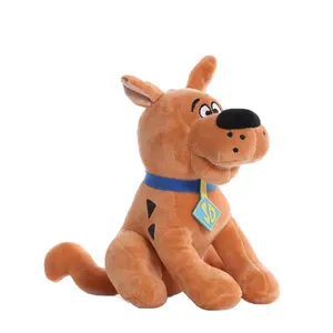 لعبة محشوة على شكل كلب من القطيفة للبيع بالجملة لعبة على شكل كلب كارتوني ألعاب حيوانات محشوة ناعمة للأطفال هدايا للأطفال