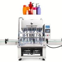 Ligne de remplissage automatique de shampoing et d'après-shampoing, ligne de remplissage de crème hydratante pour les mains, ligne de production de pommades, ligne d'emballage