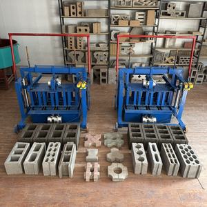Mesin Pembuat Bata Kompak 4-45 Hemat Tempat, Mesin Pembuat Blok Portabel, Laris Terjual - Product Image 6