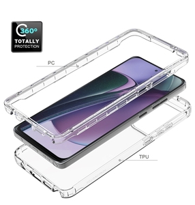 Điện Thoại Trường Hợp Đối Với Google Motorola Moto G Stylus 5G 2024 Tùy Chỉnh Thời Trang Sinh Thái Thân Thiện Trong Suốt Chống Sốc TPU + PC Trường Hợp Điện Thoại - Product Image 5