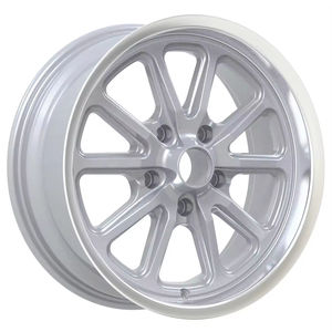 גלגלי רכב נוסעים בגודל 17x7.0 אינץ' בצבע מותאם אישית, <span class=keywords><strong>PCD</strong></span> 100 ~ <span class=keywords><strong>127</strong></span> מ\\\"מ, גלגלי סגסוגת יצוקים בתהליך Flow Forming - Product Image 2