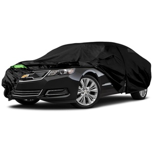 Housses de voiture complètes imperméables 210T pour extérieur, ajustement personnalisé pour <span class=keywords><strong>Chevrolet</strong></span> <span class=keywords><strong>Impala</strong></span> SS/LS/LT 2000-2020 avec fermeture éclair, coupe-vent et résistantes - Product Image 1