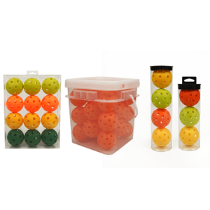 Pickleball intérieur extérieur durable de haute qualité Usapa Standard 40 trous Pickleballs d'entraînement pour les enfants - Product Image 4