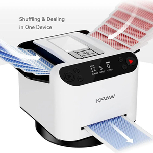 Machine à mélanger et distribuer les cartes automatique Xunhe, silencieuse, en ABS, pour casino, poker, <span class=keywords><strong>jeu</strong></span> <span class=keywords><strong>de</strong></span> cartes, version à télécommande, capacité maximale <span class=keywords><strong>de</strong></span> 6 paquets - Product Image 5