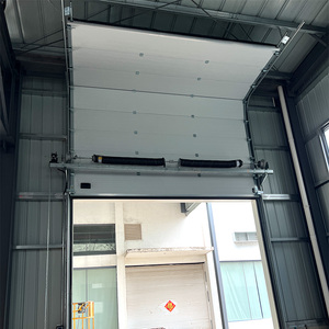 <span class=keywords><strong>Porte</strong></span> <span class=keywords><strong>sectionnelle</strong></span> industrielle automatique à levage vertical, <span class=keywords><strong>porte</strong></span> <span class=keywords><strong>de</strong></span> <span class=keywords><strong>garage</strong></span> étanche, panneau sandwich isolé, entrée d'entrepôt - Product Image 3