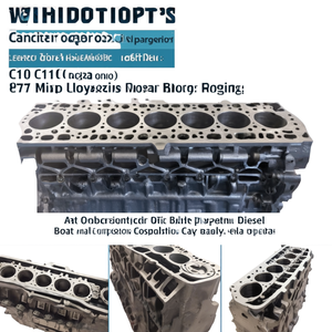 Bloque de Cilindros de Motor C10 C11 C12 C70, Ensamblaje de Aleación Fundida Anticorrosión para Barcos con Motor Diésel Marino - Product Image 2