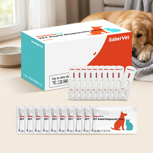 Prueba Rápida de Antígeno de Lyme Personalizada a <span class=keywords><strong>Precio</strong></span> de Fábrica de SaberVet, Prueba de Enfermedad de Lyme para Perros en Casa - Product Image 1