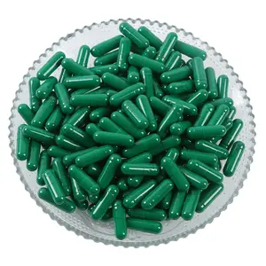 大小0 1 2 3胶丸绿色空明胶胶囊壳