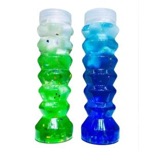 สไลม์ใสสีสันสดใส น้ำหนัก 180 กรัม สำหรับเด็ก รุ่น New Kids Educational  ดินน้ำมันคริสตัลผลไม้สามสี - Product Image 4