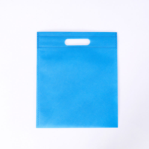 Sac fourre-tout en non-tissé écologique et recyclable pour l'<span class=keywords><strong>épicerie</strong></span>, avec logo personnalisé et fermeture à <span class=keywords><strong>d</strong></span>écoupe en <span class=keywords><strong>D</strong></span>, idéal pour la publicité en supermarché (vente en gros) - Product Image 4