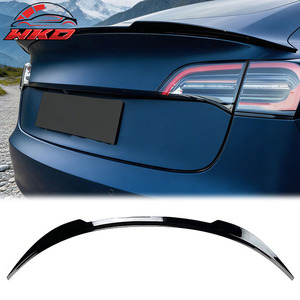 Alerón Trasero Estilo MX para Tesla Model 3 2017-2023, Negro Brillante - Product Image 1