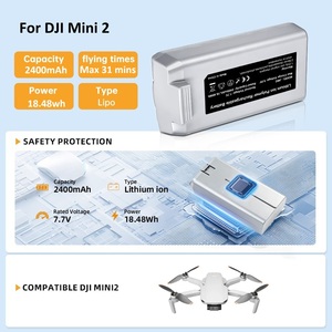 Baterai Drone Mini 2 Mini 4K 2400mAh Semi-solid State LiFePO4 Baterai Penerbangan Cerdas -20~60 Rentang Suhu Operasi - Product Image 2