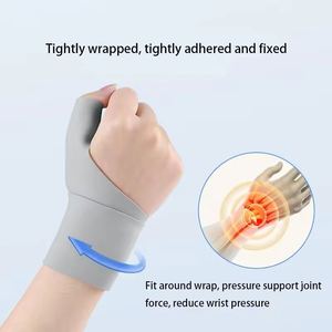 Soporte para el Pulgar Ultrafino de Spandex/Nylon con Cordones Ajustables, Elástico y Transpirable para Alivio del Dolor del Túnel Carpiano y Uso Repetitivo - Product Image 3