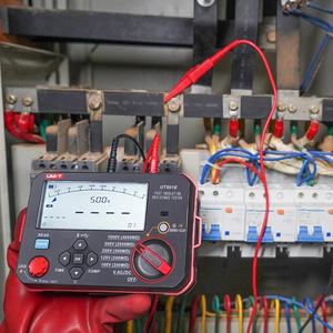 Medidor de Resistencia de Aislamiento de Plástico Rápido <span class=keywords><strong>UNI</strong></span>-T 4G UT501E Megómetro Función de Comparación PI DAR Prueba Remota IP54 - Product Image 6