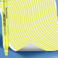 Surligneur classique de couleur, stylo marqueur fluorescent à tête oblique et épaisse pour le bureau, en vrac