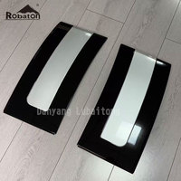 Accessoires d'extérieur Grille d'aile argentée Couvercle d'aération latérale pour RANGE ROVER VOGUE 2013-2022 OEM LR038870 LR038869