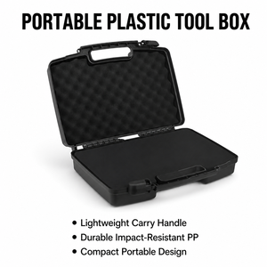 Boîte de transport rigide en plastique, résistante aux chocs et à l'eau, portable, multi-usages, <span class=keywords><strong>vide</strong></span>, pour <span class=keywords><strong>outils</strong></span> - Product Image 4