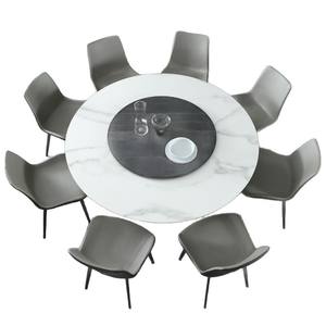 Juego de 1 mesa de comedor y 6 sillas de mármol de lujo italiano <span class=keywords><strong>Conjunto</strong></span> cuadrado De 8 Cadeira Muebles de comedor con 4 plazas en China - Product Image 3