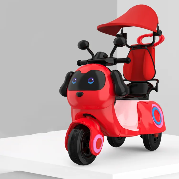 Moto électrique mignonne pour enfants, peut être chargée, jouet pour enfants/batterie rechargeable