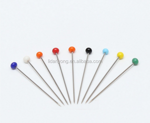 1000 pièces aiguilles à coudre 38mm épingles à tête sphérique en verre vêtements bijoux pièces décoration florale - Product Image 3