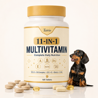 Complément multivitaminé 11 en 1 pour chiens, formule nutritionnelle complète et équilibrée, comprimés, 100 unités, soins quotidiens, OEM