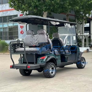 Voiturette de golf 60V élégante et futuriste avec une capacité de charge élevée, véhicule de club avec transport spécial sécurisé - Product Image 1
