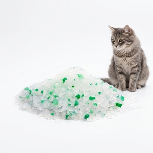 Proveedor Mayorista ODM OEM, Arena Rosa Personalizada al por Mayor, Arena para Gatos de Sílice de Cristal de Silicio No Aglomerante - Product Image 1