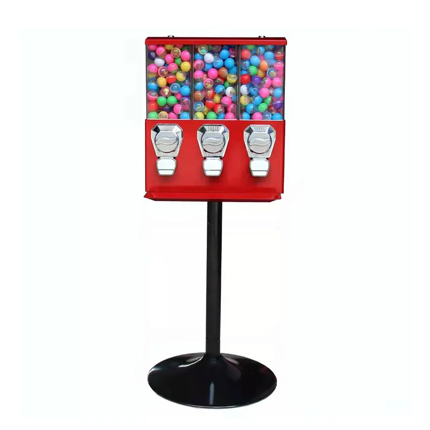 Distributore automatico di caramelle personalizzato da masticare con gomma da masticare da tavolo regalo a gettoni