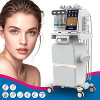 2026 8-in-1 Sauerstoff-Blasen Tiefenreinigung Poren Gesichtshautstraffung Dermabrasion Faltenentfernung Gesichtsreinigung Schönheitsgerät