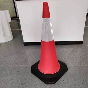 Hồng Kiều chất lượng tốt 1m 100cm chiều cao PE an toàn giao thông nón nhựa kiểm soát giao thông cảnh báo nón đường nón - Product Image 5