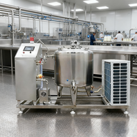 Réservoir refroidisseur de pasteurisateur de lait 150L 200L 300L 500L