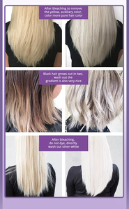 <span class=keywords><strong>แชมพู</strong></span>ย้อม<span class=keywords><strong>ผม</strong></span><span class=keywords><strong>สี</strong></span><span class=keywords><strong>ม่วง</strong></span>สำหรับ<span class=keywords><strong>ผม</strong></span><span class=keywords><strong>สี</strong></span>บลอนด์ฟอกสีผมที่<span class=keywords><strong>ล็อค</strong></span><span class=keywords><strong>สี</strong></span>เหลืองสำหรับร้านเสริมสวย500มล. - Product Image 4