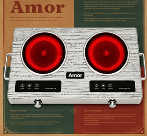 Amor - Cocina Portátil Doble con Quemadores de 4000W, con Asas, Perfecta para Reuniones Familiares y Noches de Hot Pot - Product Image 6