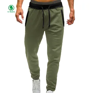Calça de jogging casual masculina tamanho europeu e americano, design simples com corte reto, cor sólida, para todas as estações, roupa ao ar livre