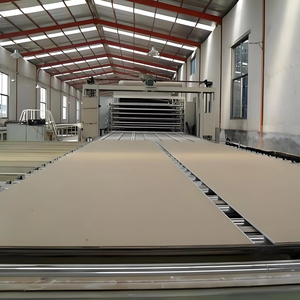 Línea de Producción Automática de Paneles de Yeso con PLC y Bomba, Secador de Alta Producción con Técnica Alemana para Fabricación de Paneles de Pared - Product Image 1