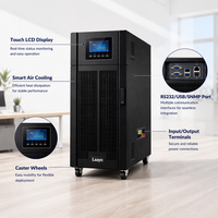 UPS Online 1000Wh Fase Tunggal, Catu Daya Cadangan, Baterai Lithium atau Asam Timbal, Proteksi Sirkuit Pendek & Petir, Komputer CCTV