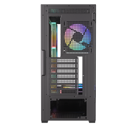 Fast Detach TG GLASS Window PC Gaming ATX Mid Tower Computer Case