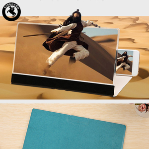 Kinggard Zoom Enlarger: Lente d'ingrandimento 3D per <span class=keywords><strong>schermo</strong></span> del <span class=keywords><strong>telefono</strong></span> da 12 pollici con ricarica - Product Image 4