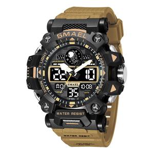 Relojes SMAEL para Hombre, Reloj Deportivo 8078, Cronógrafo, Resistente al Agua, Reloj Digital - Product Image 1