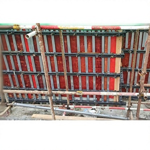 Coffrage de mur de cisaillement réutilisable en acier galvanisé, armature réglable pour la construction résidentielle en béton - Product Image 2