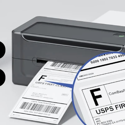 MHT-L1081 Thermal Barcode Label Maker Machine Portable Thermal Label Printer 4*6 Thermal Sticker Shipping Label Printer