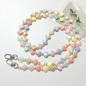Bracelet de téléphone portable mignon de 120 cm avec perles en acrylique colorées, cordon élégant pour <span class=keywords><strong>coque</strong></span> de téléphone, <span class=keywords><strong>collier</strong></span> - Product Image 5